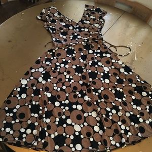 London Times Wrap Dress